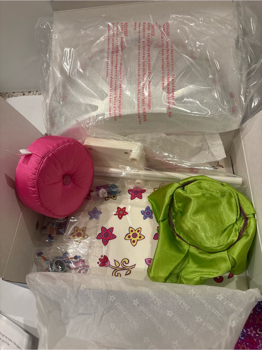 Brand New American Girl Jeweled Tiara Bedding Set - Picture 6 of 8